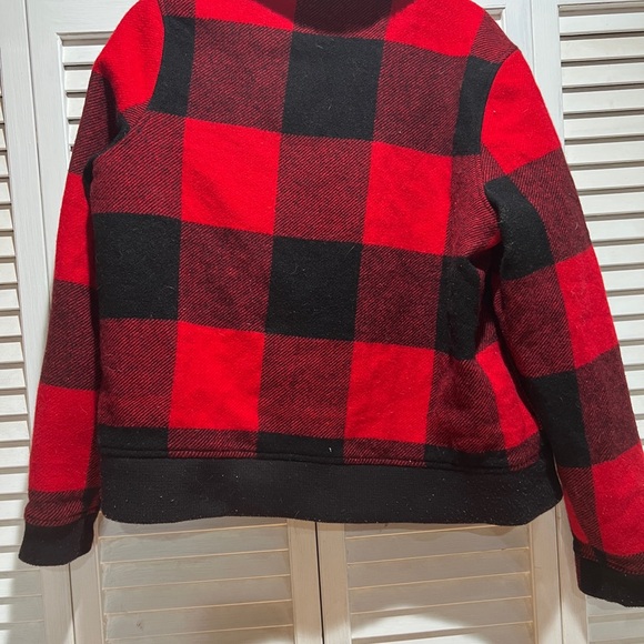 Woolrich Red and Black Bomber Jacket - Picture 2 of 3